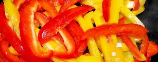 Шаг 2: рисовой лапши с креветками и овощами