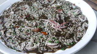 Рецепт Черного ризотто