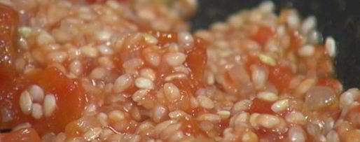 Шаг 4: черного ризотто