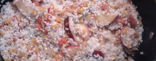 Шаг 2: фруктово-овощного ризотто