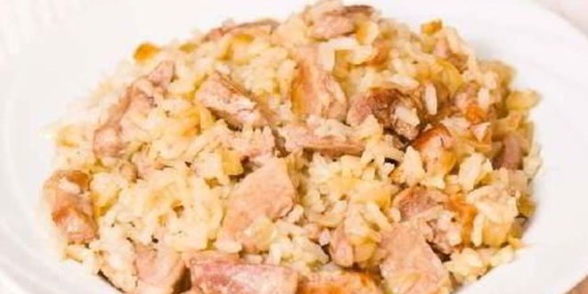 Рецепт итальянского ризотто из курицы