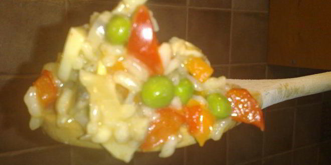 Рецепт овощного ризотто