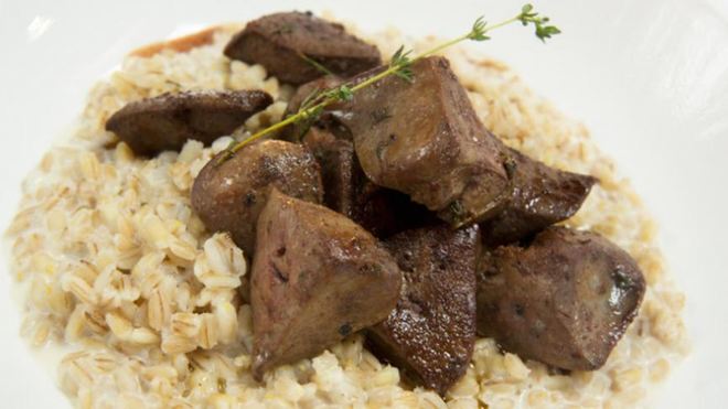 Рецепт Ризотто из перловки с индейкой