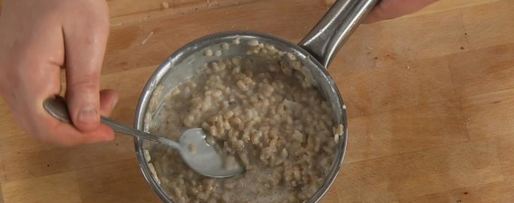 Шаг 4: ризотто из перловки с индейкой