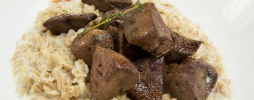 Шаг 5: ризотто из перловки с индейкой