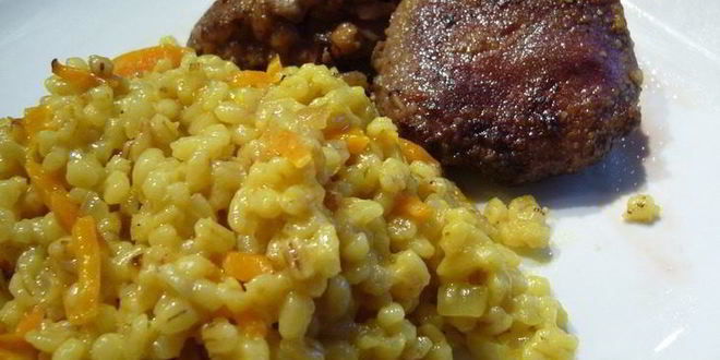 Рецепт ризотто из перловки