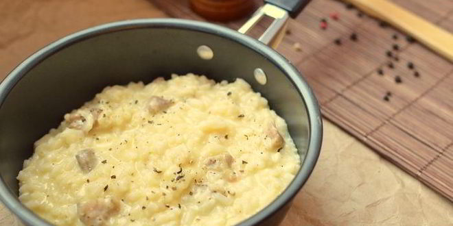 Рецепт ризотто карбонара