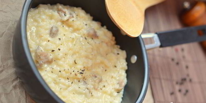 Рецепт ризотто карбонара