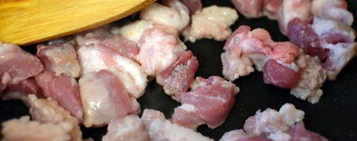 Шаг 1: ризотто карбонара