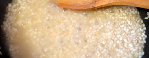 Шаг 2: ризотто карбонара