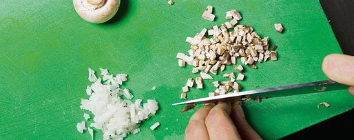 Шаг 1: ризотто по-корсикански с морским чертом