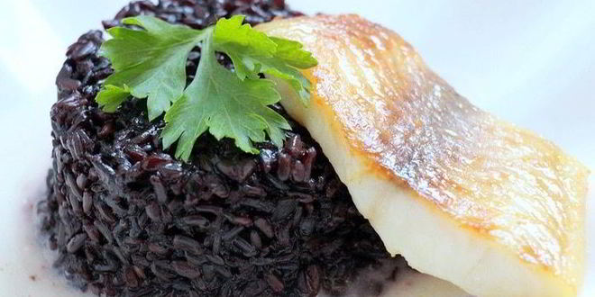 Рецепт ризотто с белой рыбой венере