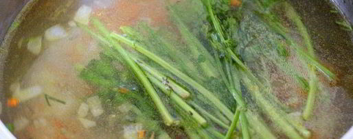 Шаг 2: ризотто с белой рыбой венере