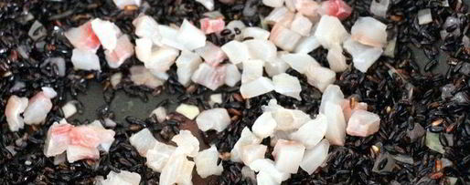 Шаг 5: ризотто с белой рыбой венере