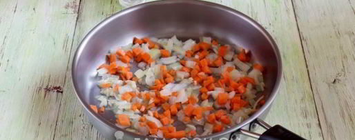 Шаг 3: ризотто с фаршем