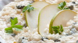 Рецепт Ризотто с горгонзолой и грушей