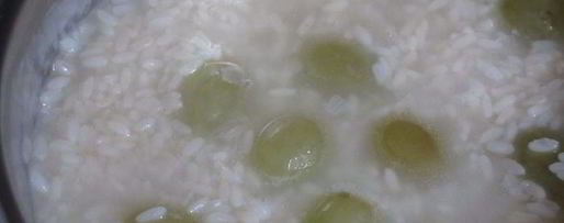 Шаг 3: ризотто с горгонзолой и виноградом