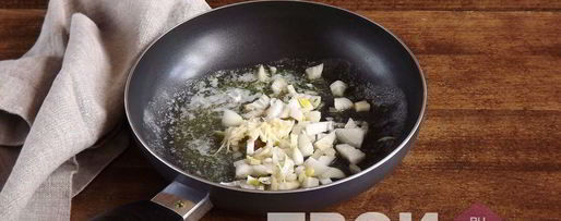 Шаг 3: ризотто с грибами