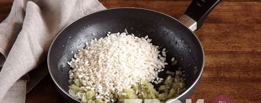 Шаг 4: ризотто с грибами