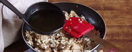 Шаг 6: ризотто с грибами