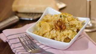 Рецепт Ризотто с индейкой и орехами