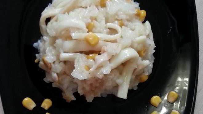 Рецепт Ризотто с кальмарами