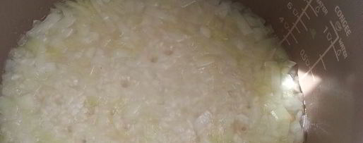 Шаг 2: ризотто с кальмарами