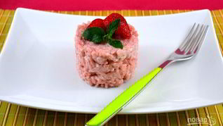 Рецепт Ризотто с клубникой на 14 февраля