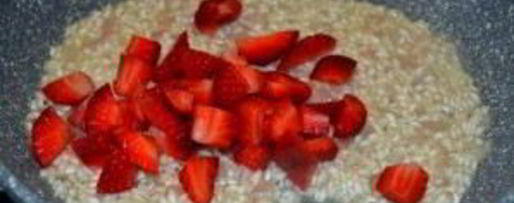 Шаг 4: ризотто с клубникой на 14 февраля