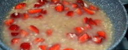 Шаг 5: ризотто с клубникой на 14 февраля