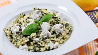 Рецепт Ризотто с козьим сыром