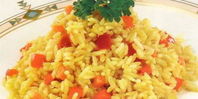 Рецепт ризотто с красным перцем