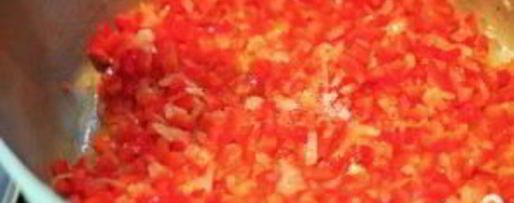 Шаг 5: ризотто с красным перцем