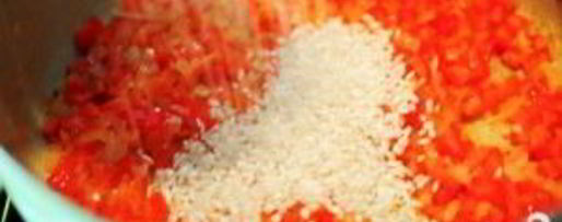 Шаг 6: ризотто с красным перцем