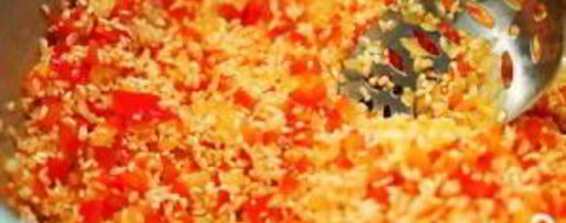 Шаг 7: ризотто с красным перцем