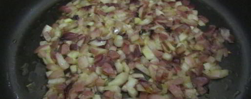 Шаг 1: ризотто с креветками