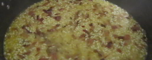 Шаг 3: ризотто с креветками