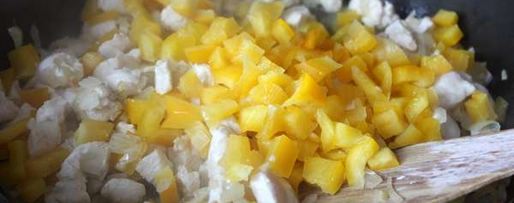 Шаг 1: ризотто с курицей