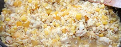 Шаг 4: ризотто с курицей