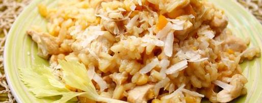 Шаг 6: ризотто с курицей