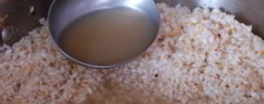 Шаг 4: ризотто с маскарпоне