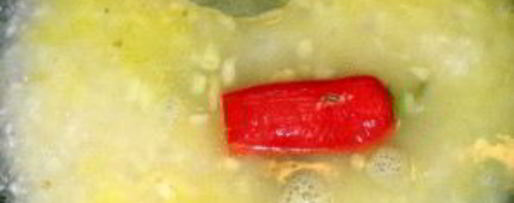 Шаг 2: ризотто с мидиями