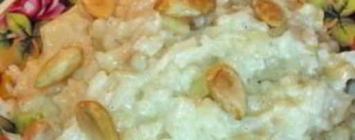 Шаг 6: ризотто с миндалем