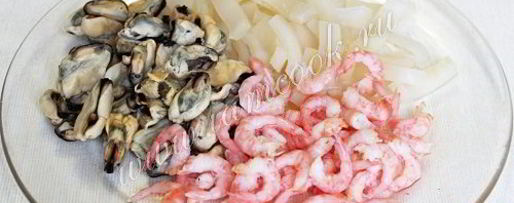 Шаг 4: ризотто с морепродуктами и стручковой фасолью