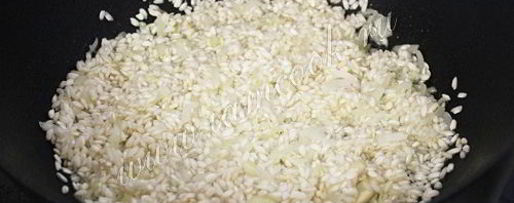 Шаг 5: ризотто с морепродуктами и стручковой фасолью