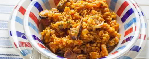 Шаг 12: ризотто с морепродуктами в томатном соусе