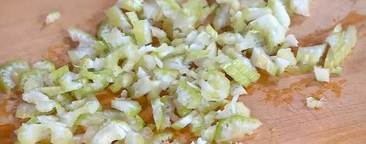 Шаг 3: ризотто с мятой и ветчиной