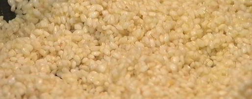 Шаг 7: ризотто с мятой и ветчиной