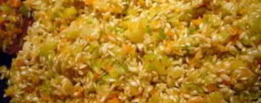 Шаг 3: ризотто с овощами и грибами