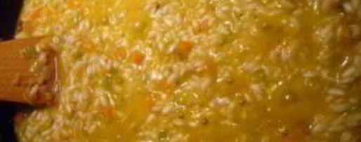 Шаг 4: ризотто с овощами и грибами